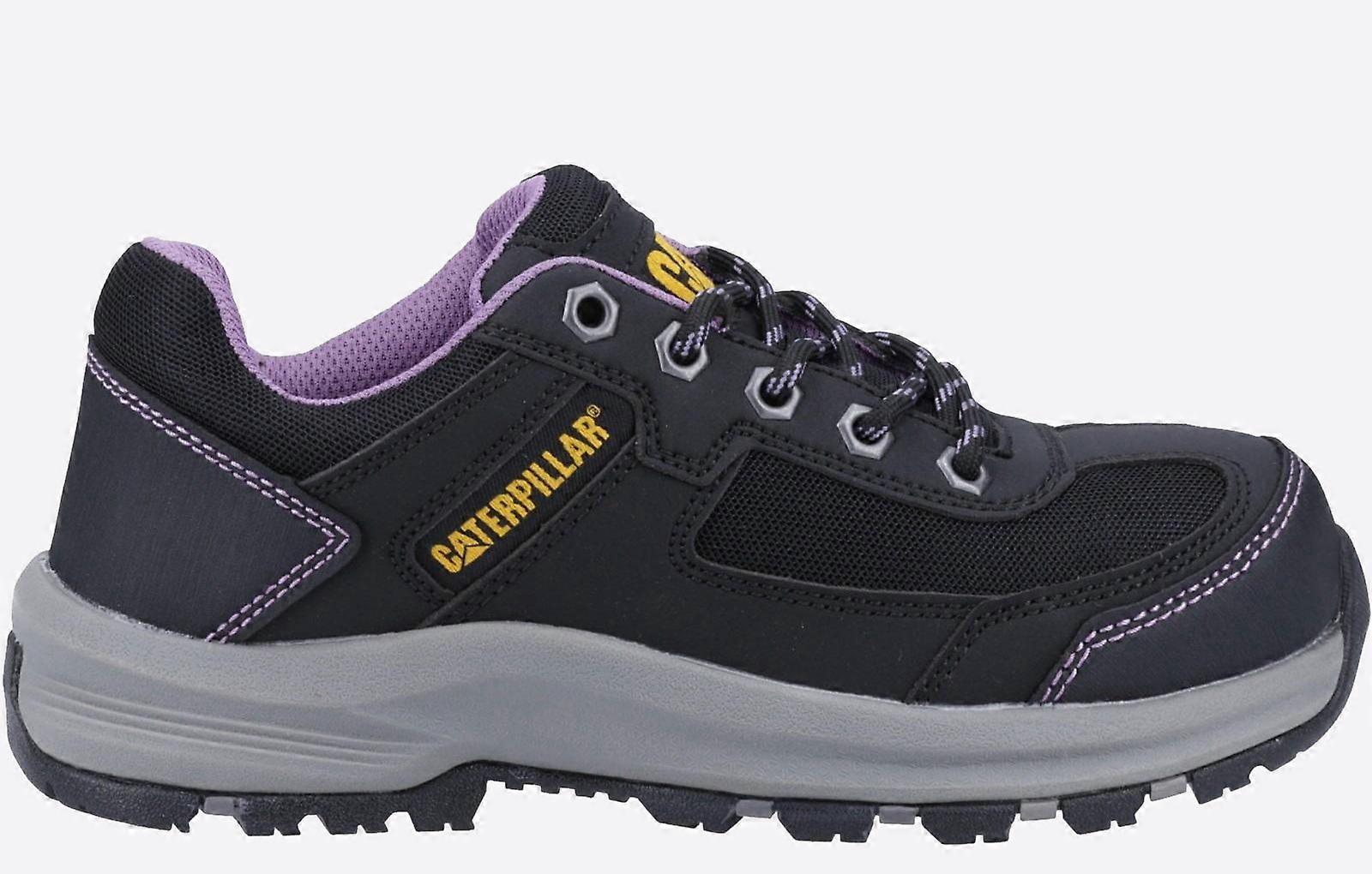 Caterpillar Elmore Work Shoes Black/Lilac