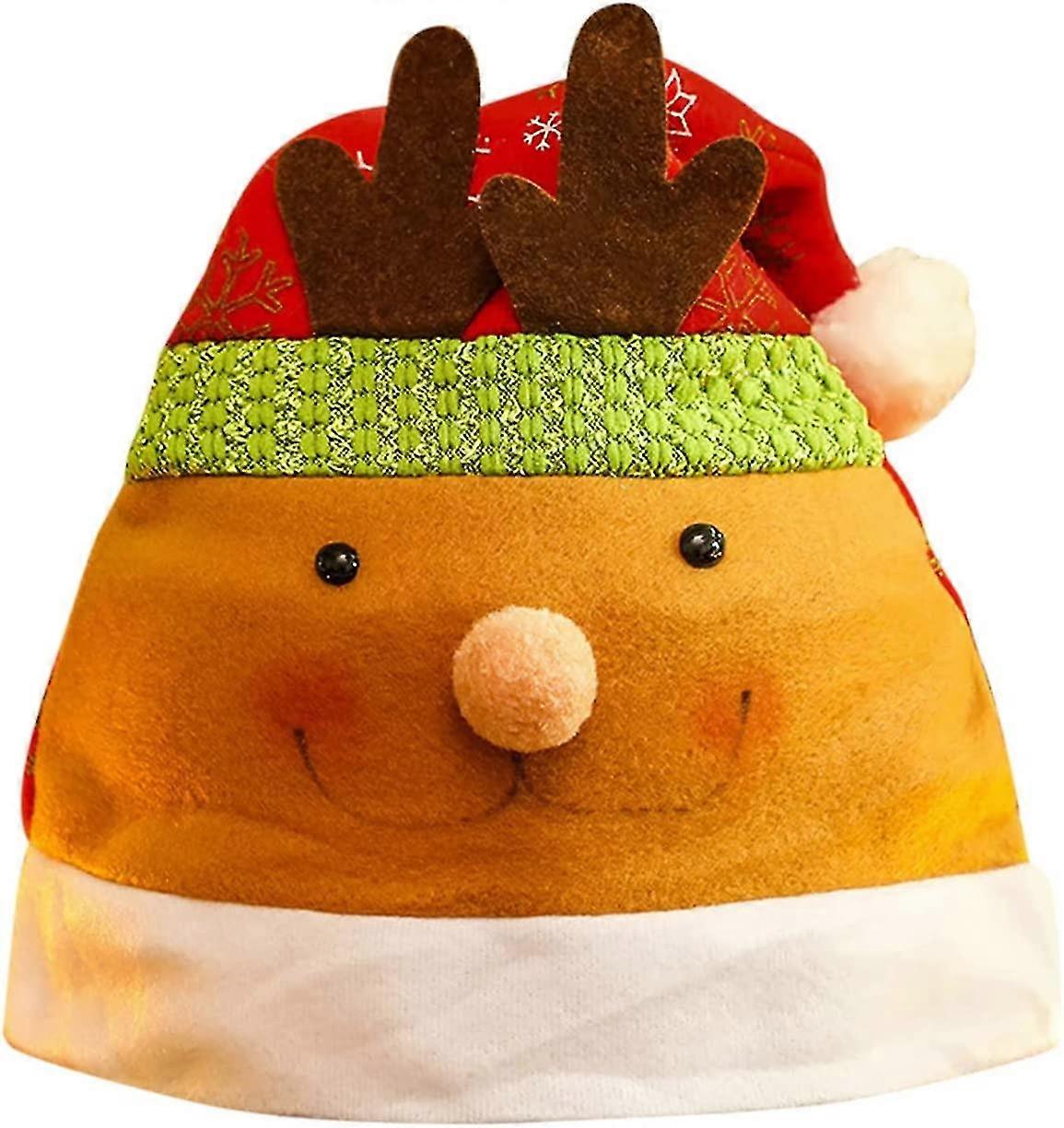 1 Pcs Soft Santa Hat Cute