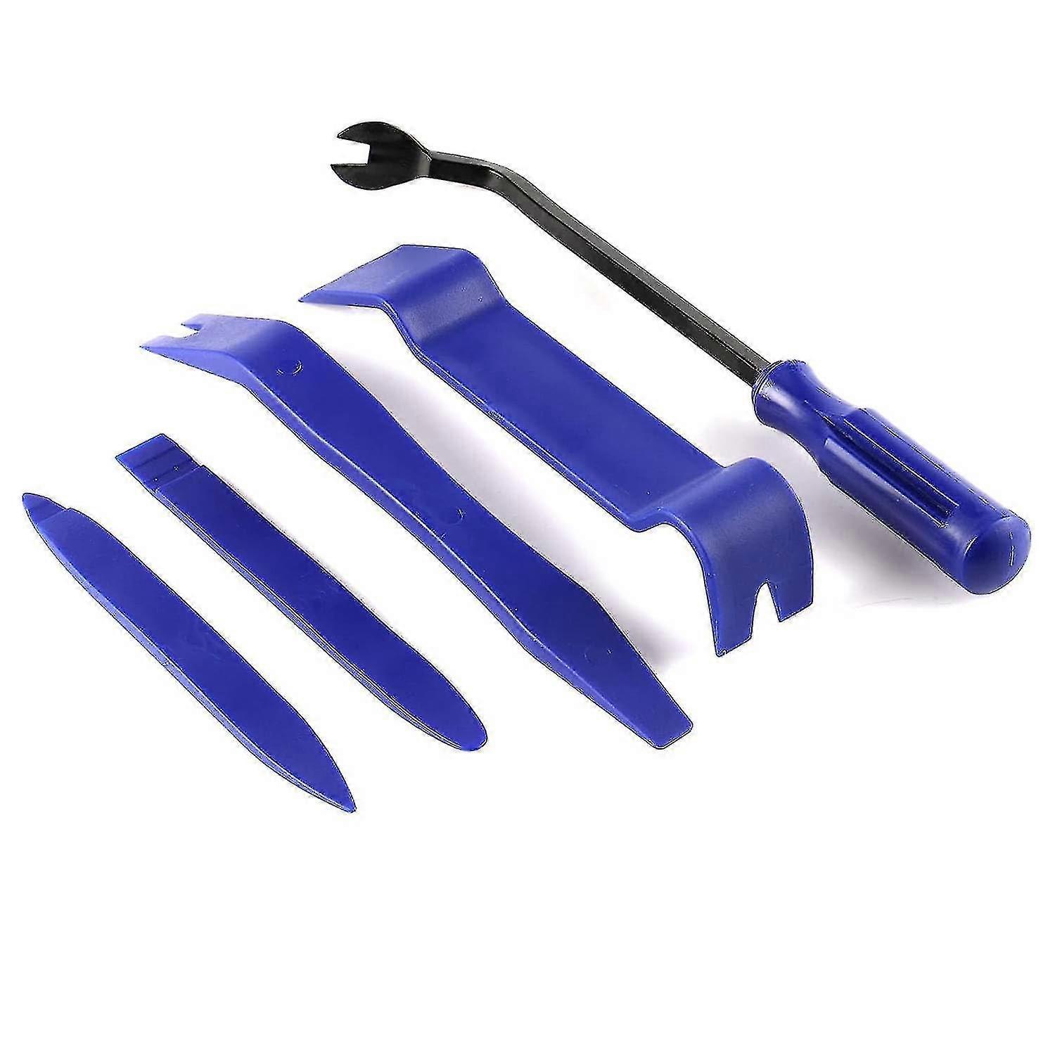 Car door panel navigation audio modification and disassembly tool set Car clip fastener disassembly and pry tool set