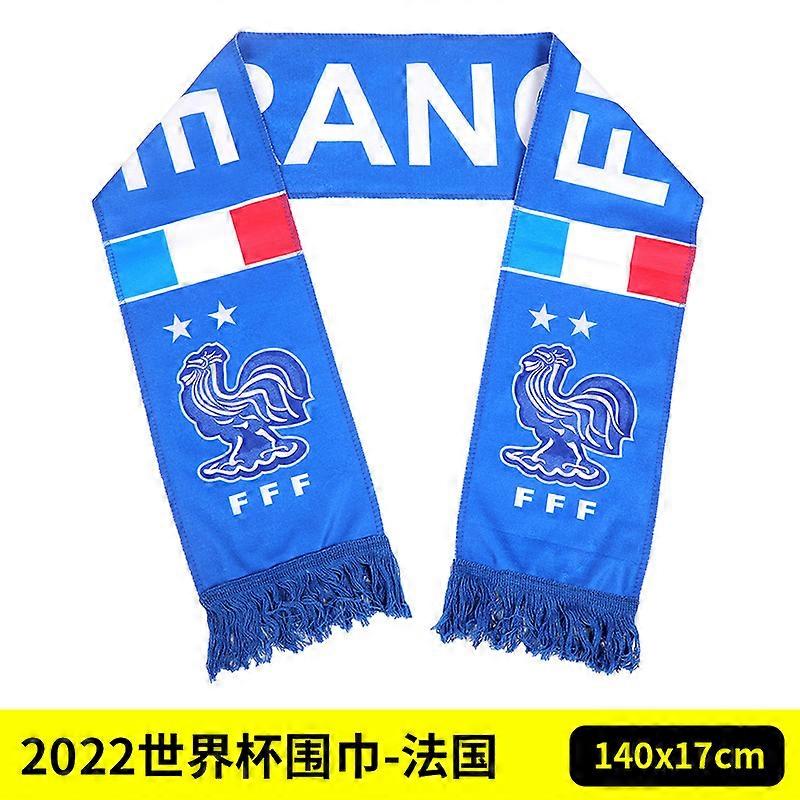 3 stuks National Team Fans Party Items juichen voor de WK sjaal Frankrijk