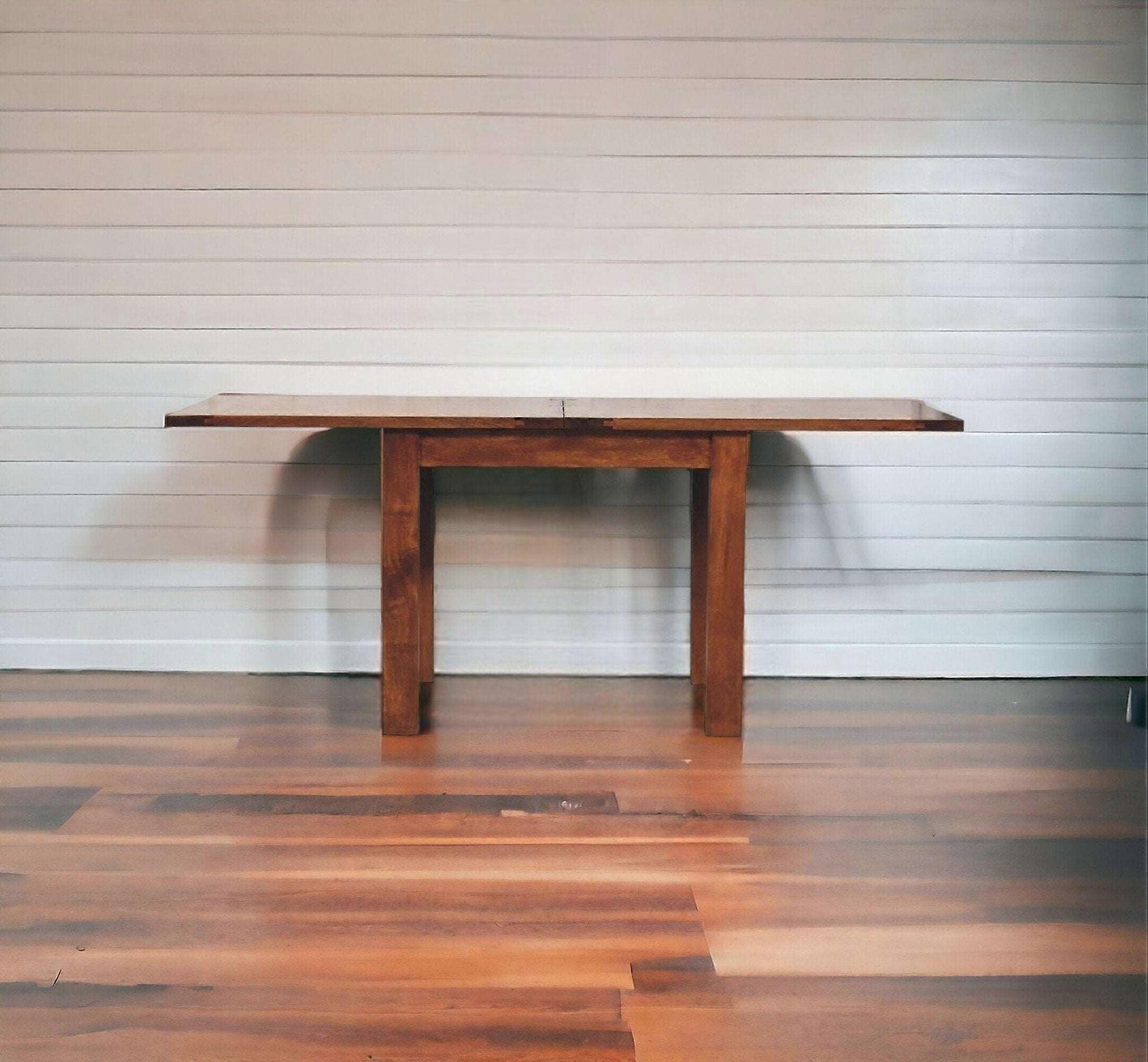 Butterfly Dining Table In Dark Finish