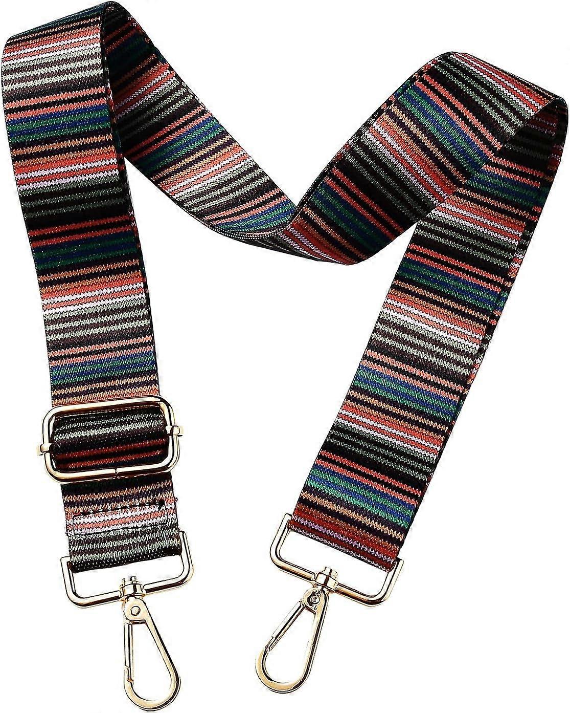 Triangle Purse Strap Adjustable Shoulder Strap Replacement Belt Crossbody Canvas Nylon Bag Strap