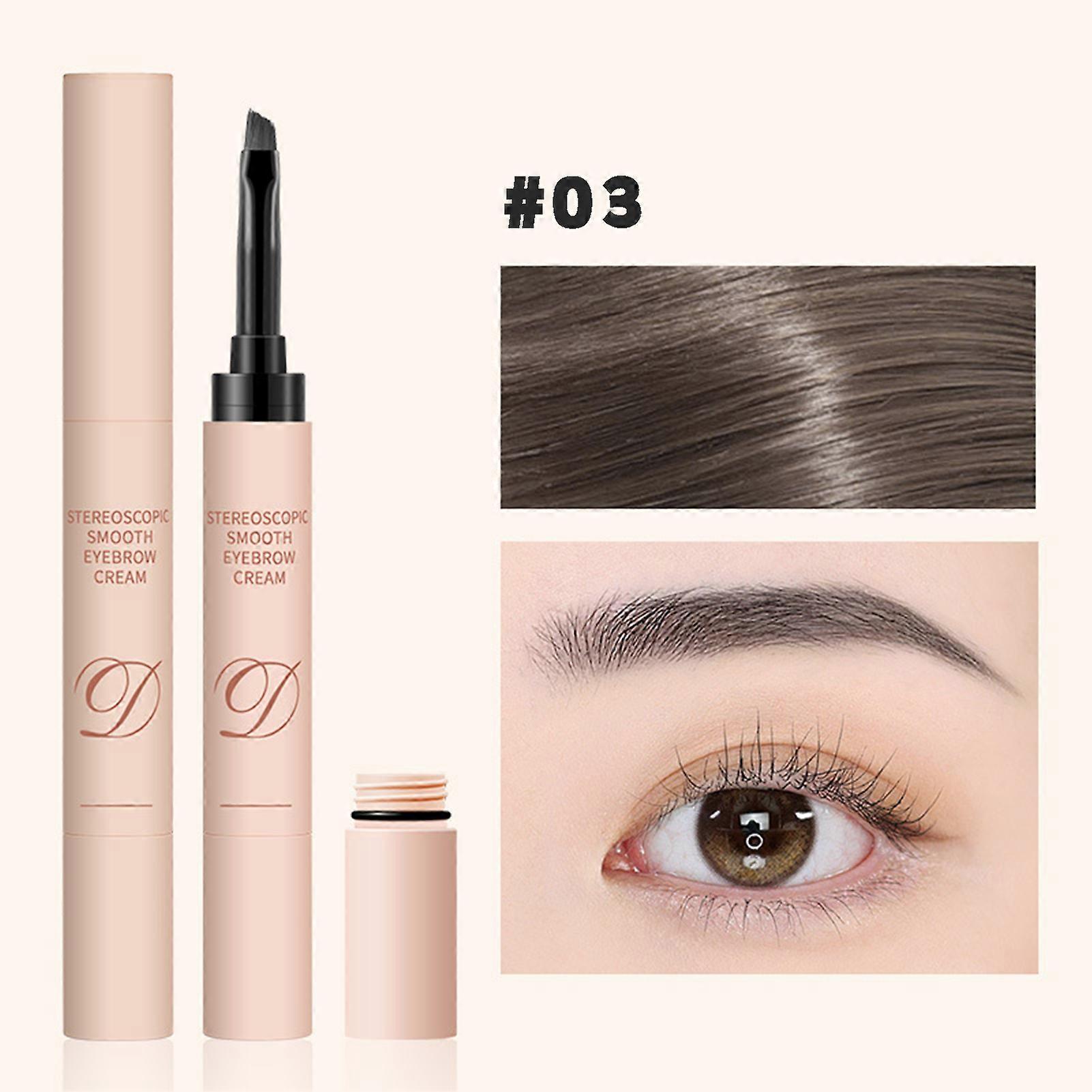 Waterproof Sweatproof Eyebrow Dye Long-Wearing Contour Easy Applying Eyebrow Dye for Long Lasting Eye Brow Make Up