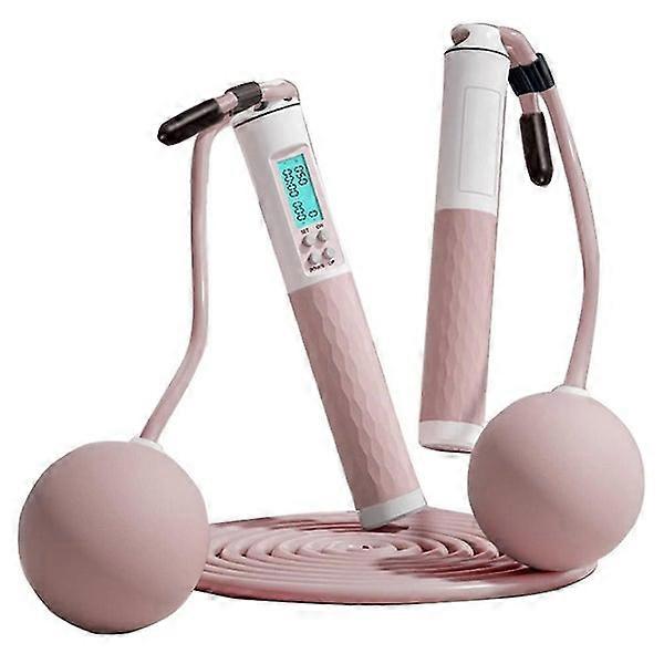 Cordless Weighted -with Counter And Calories To Perform Skipping Exercise For We