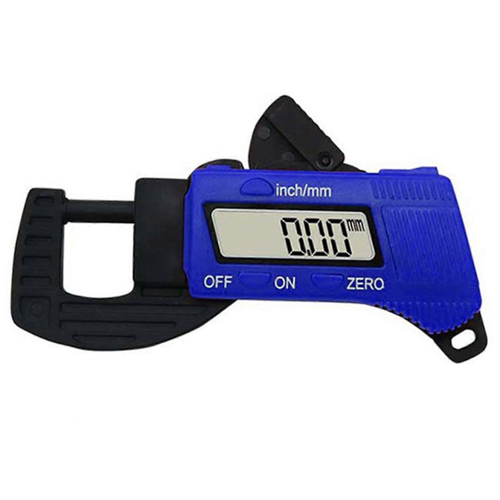 Thickness Gauge for Home | Carbon Fiber Digital Thickness Gauge with High-Resolution High Precision | Dual Mode Thickness