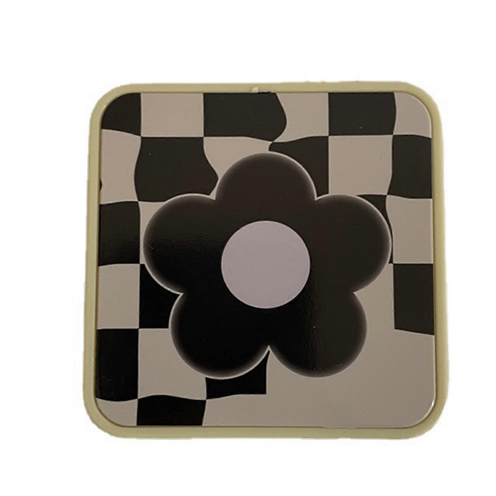 Portable Flower Color Lens Box with Tweezer Remover Tool Solution Bottle for Travel Home School