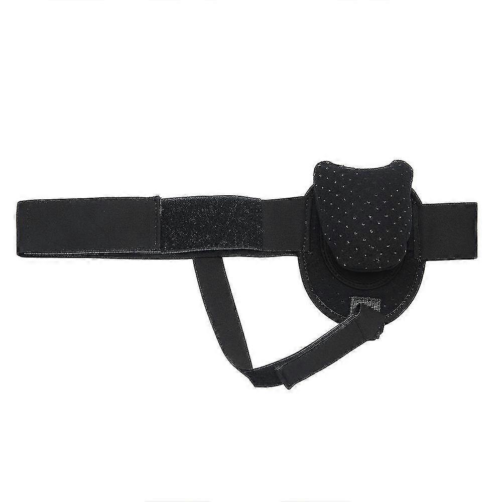 Adjustable Adult Hernia Belt Man Inguinal Groin Support Inflatable Hernia Bag With 2 Removable Compression Pads Pain Relief