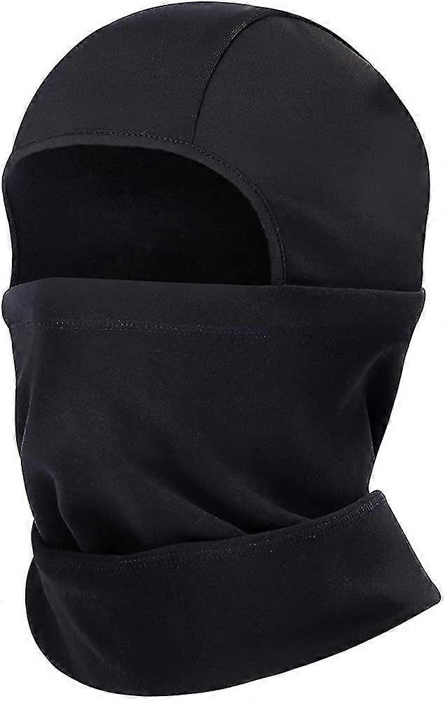 Balaclava Face Warmer Thermal Fleece Face Mask Helmet In One Windproof Warm Elastic Lining With Drawstring Neckwear Winter Ski Mask Sbalaclava Motorcy