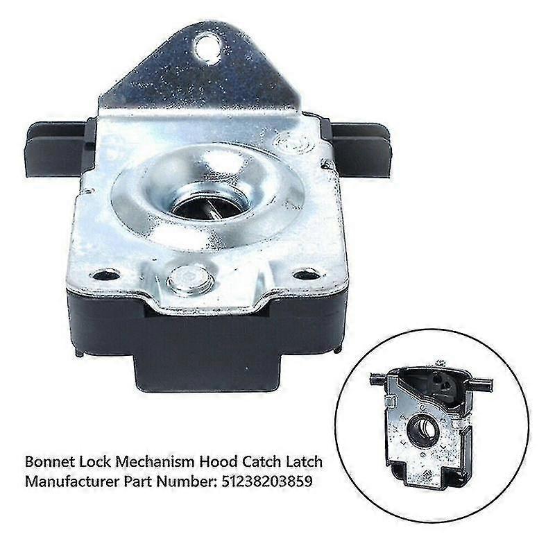 Bonnet Lock Catch Latch 51238203859 Compatible With -bmw E39 E46