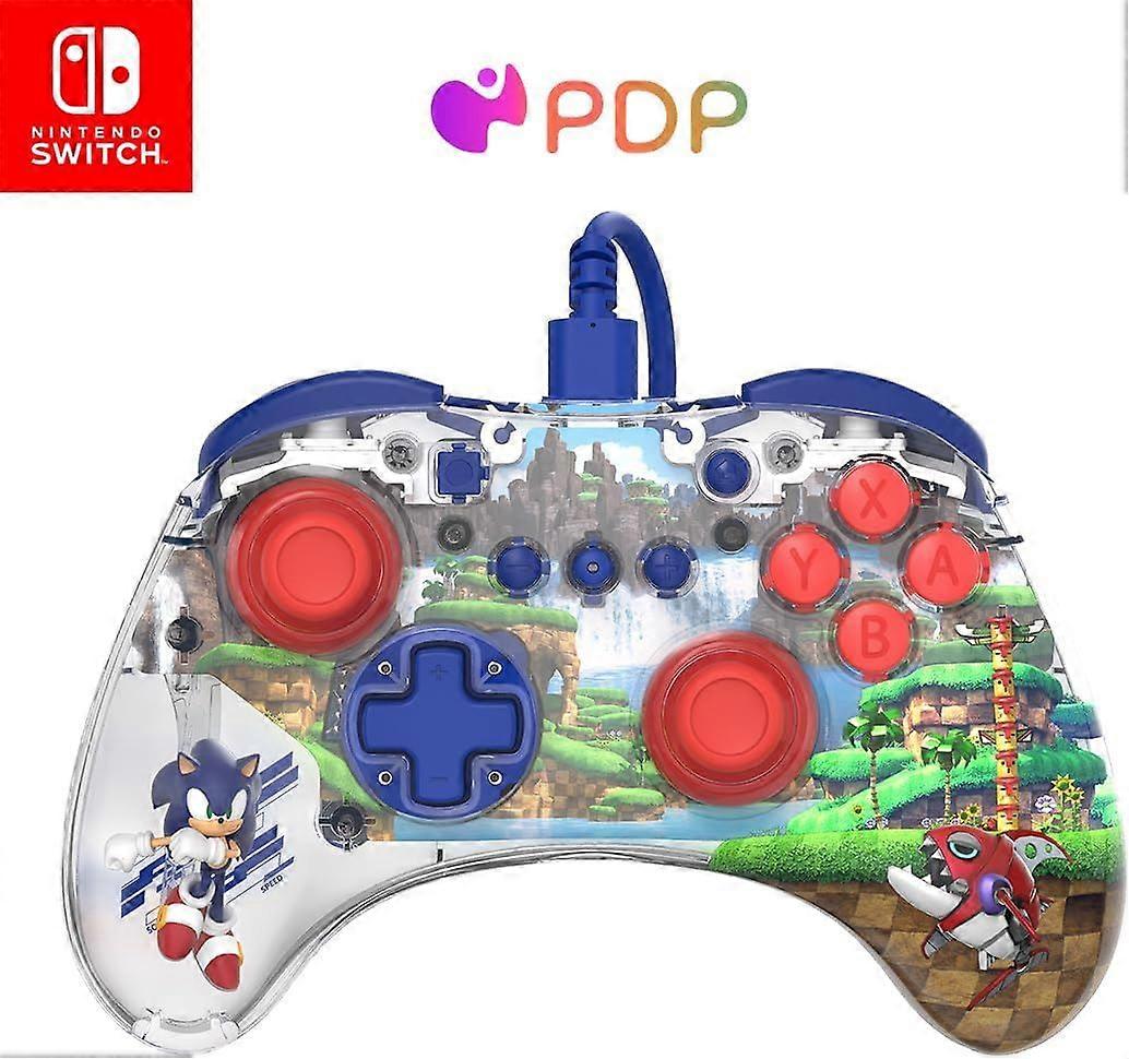 PDP Realmz Wired Controller For Switch - Sonic The Hedgehog (Sonic)