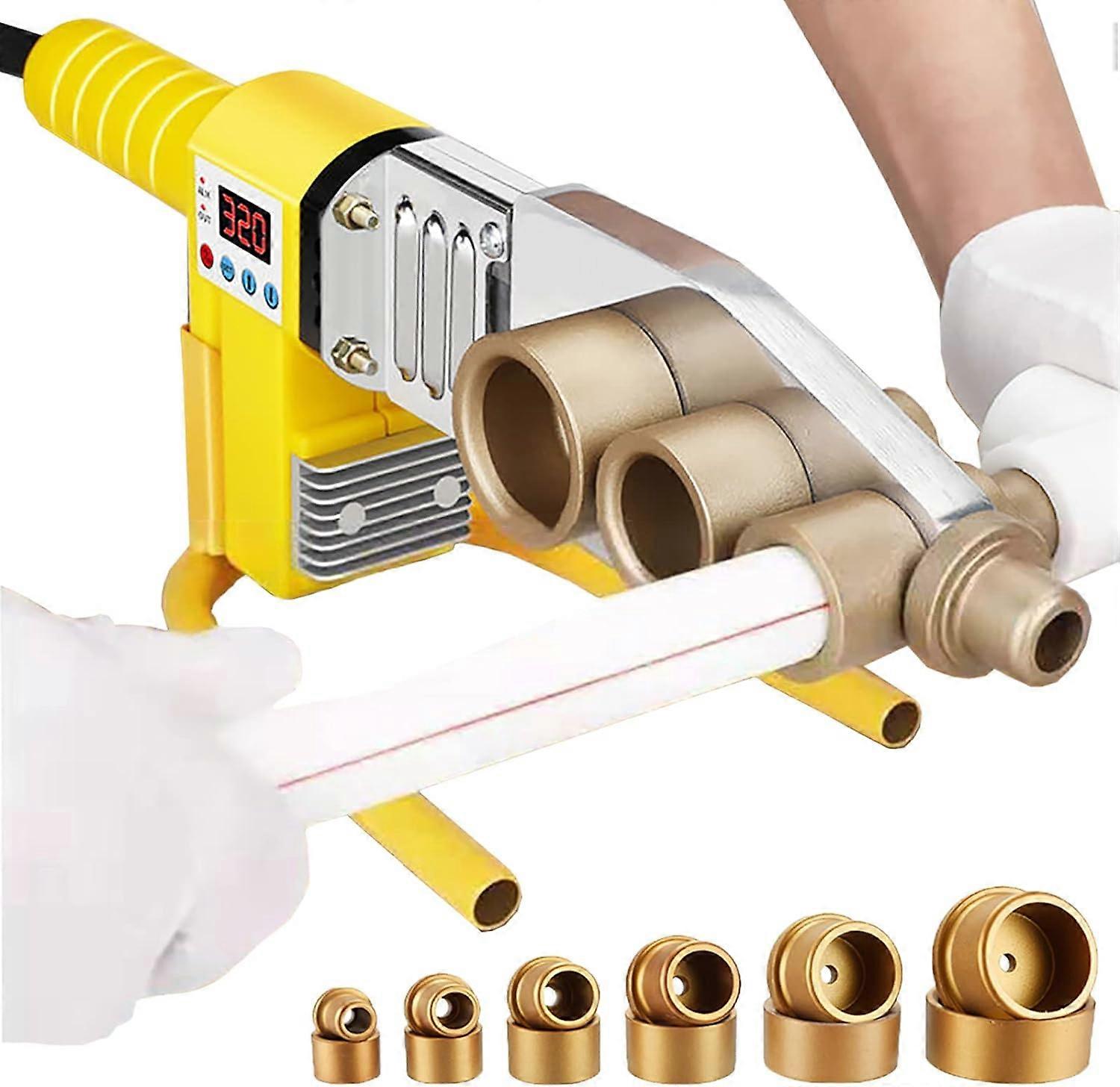 Plastic Pipe Welding Machine, Plastic Pipe Welding Kit, with 20-32MM / 20-63MM Welding Head ,#32