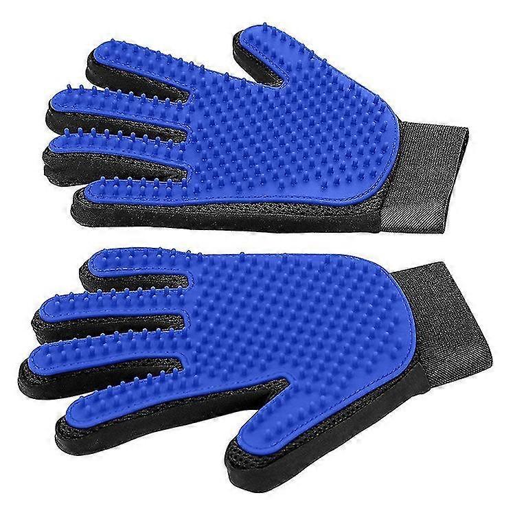 Pet Grooming Gloves - Soft Dust Brush Gloves