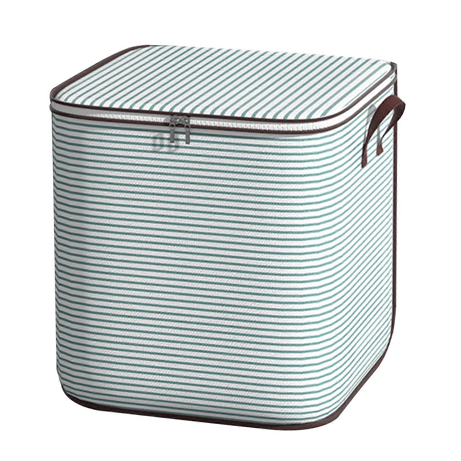 Wardrobe Storage Basket Zipper Closure with Handle Clothes Storage Bag Closet Organizer Housemoving Package Duvet Cover Bed Sheets Storage Case