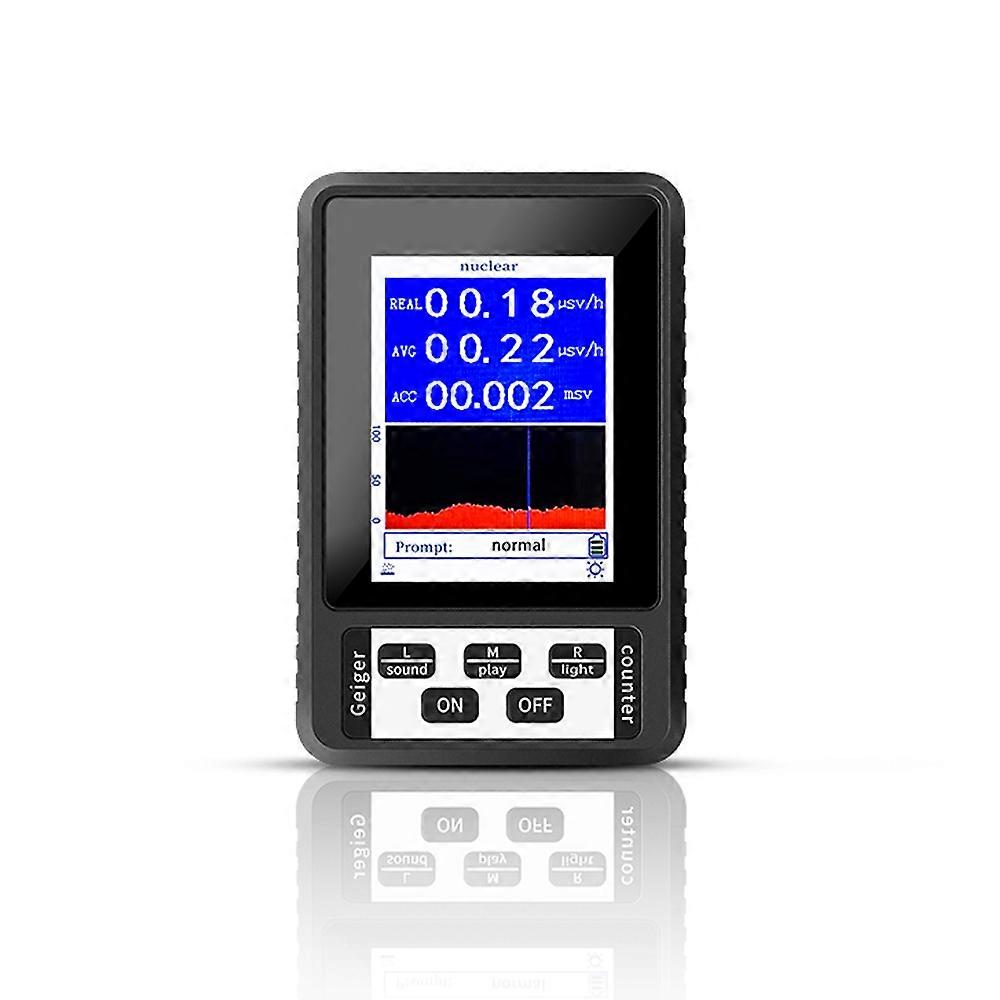 2.8-inch LCD Geiger Counter Nuclear Radiation Detector X-ray Beta Gamma Detector Real-time Mean Cumulative Radioactive Tester