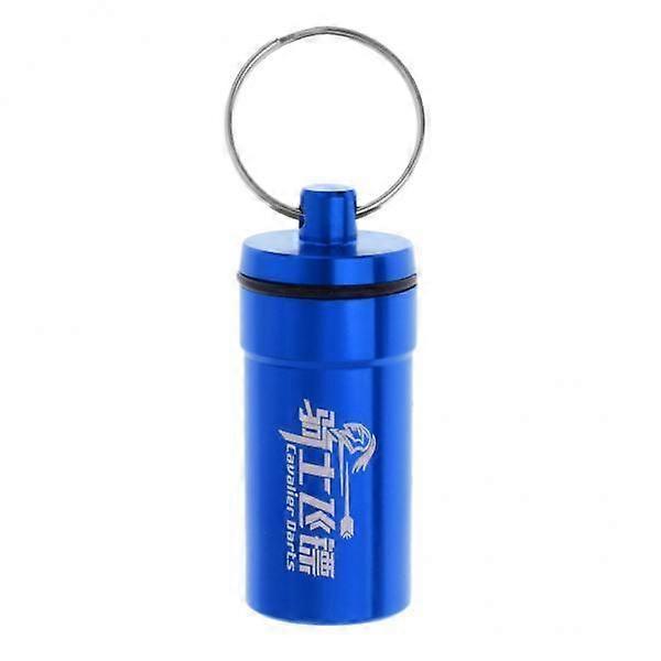 3xPortable Dart Flight Saver Protector Soft Tip Zubehör Aufbewahrungsbox Blau