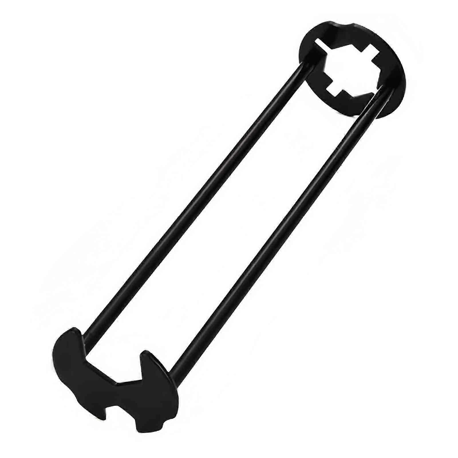 Versatile Bathroom Sink Wrench with Four-Jaw and Hex Features