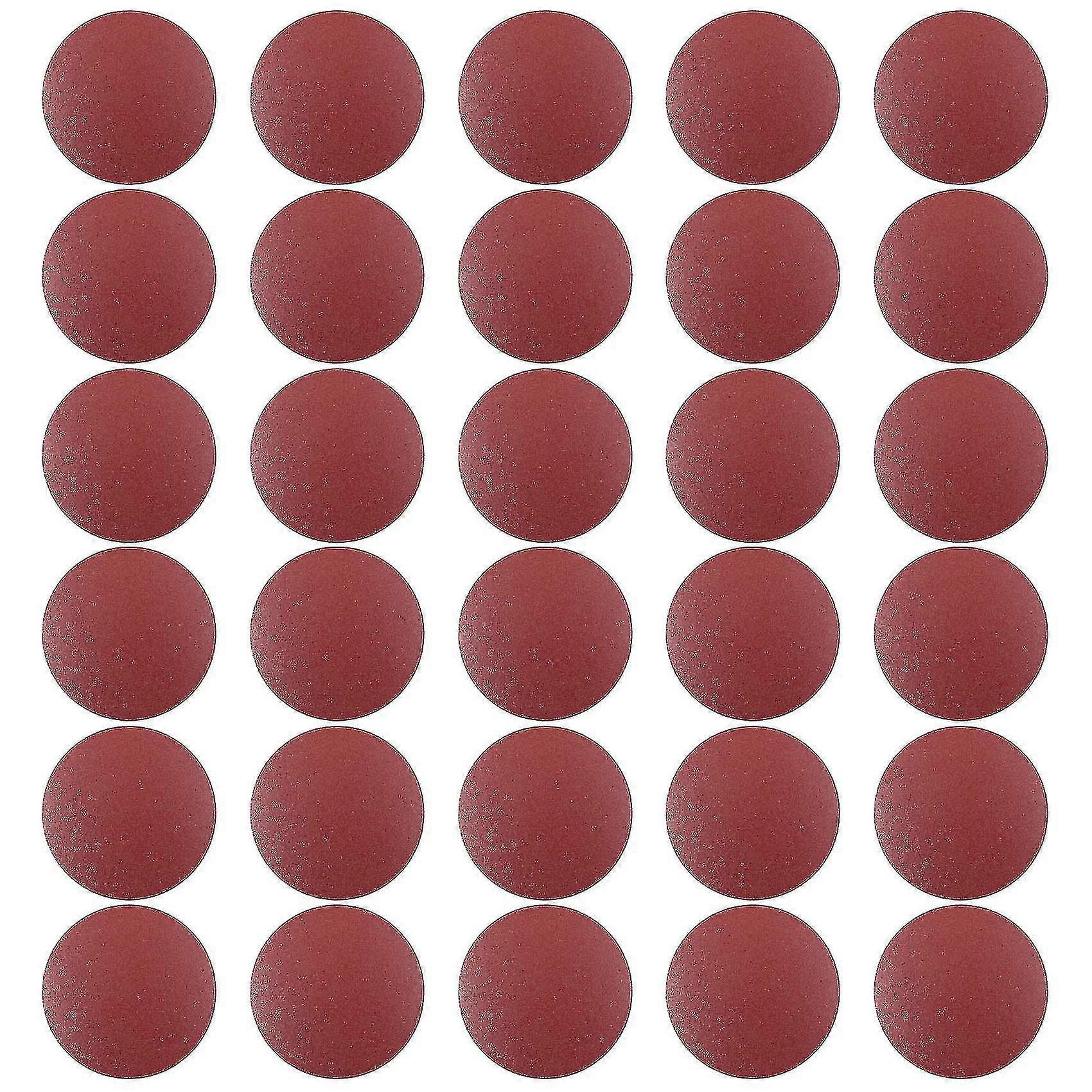 30pcs/set 5inch 125mm Sheets Grit 80/100/120/180/240/320 Sanding Disc