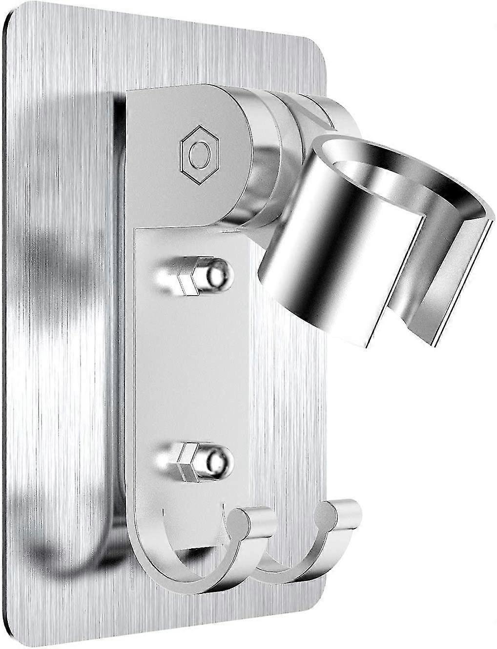 Shower Bracket,no Need Drill Holes To Install Strong Glue With Mounting Holes,adjusted 90,strong Adhesion,waterproof