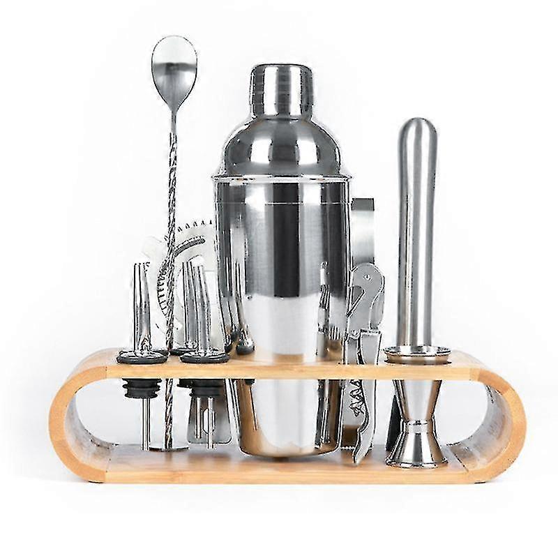 12pcs 750ml Cocktail Shaker Set Mixer Martini Spirits Bar Strainer Bartender Kit