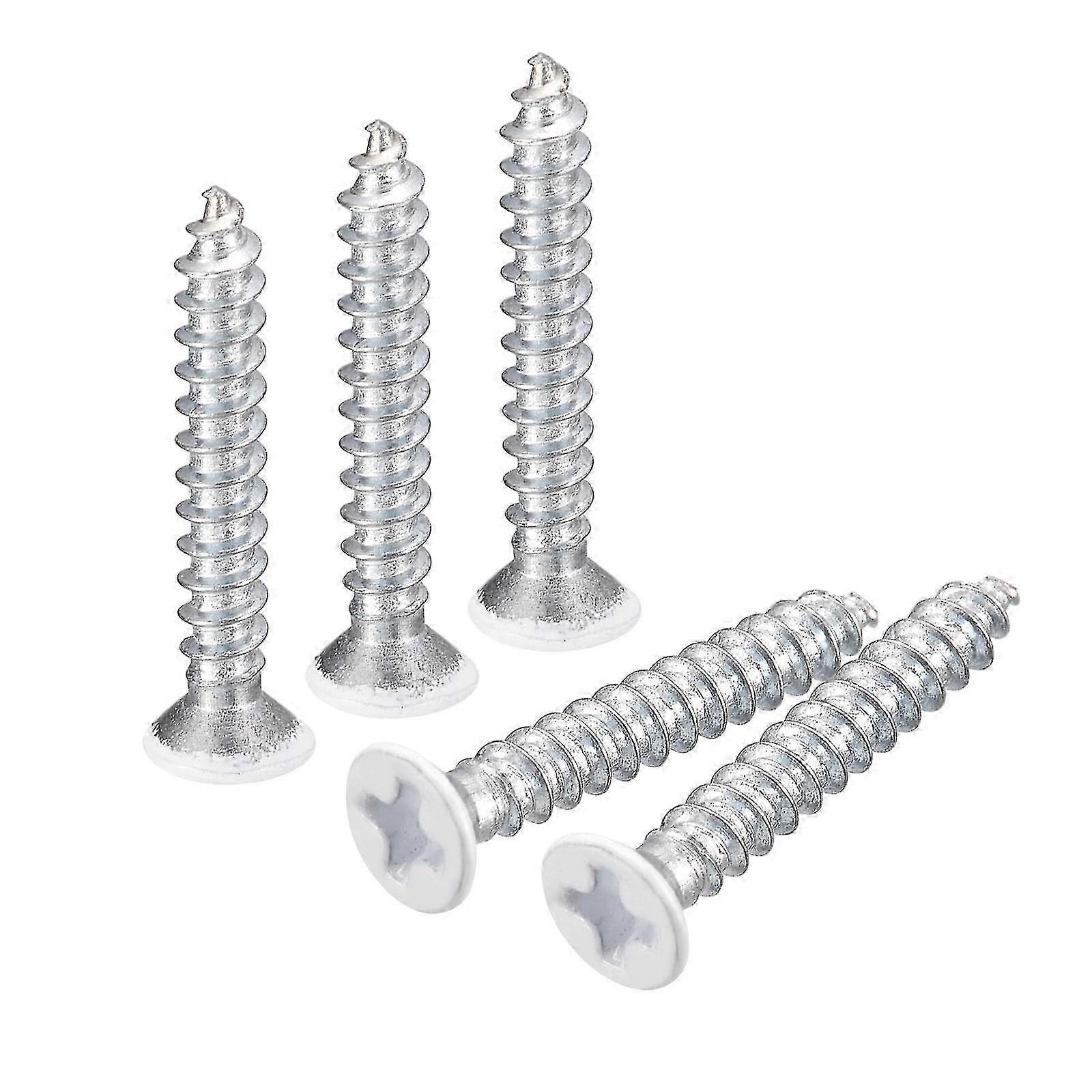 St3x20mm Screws Tapping Screws, 50 Pack Flat Screws For