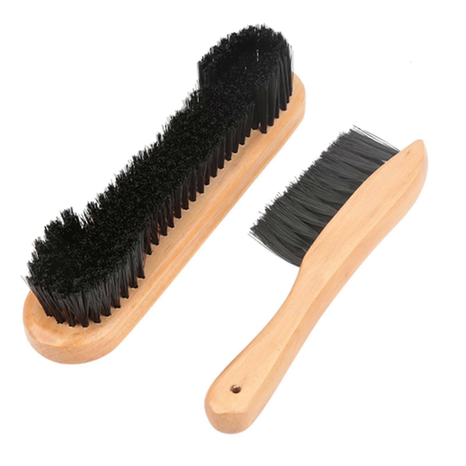 2pcs Billiards Pool Table Rail Brush Set - Cleaning Tools Accessory