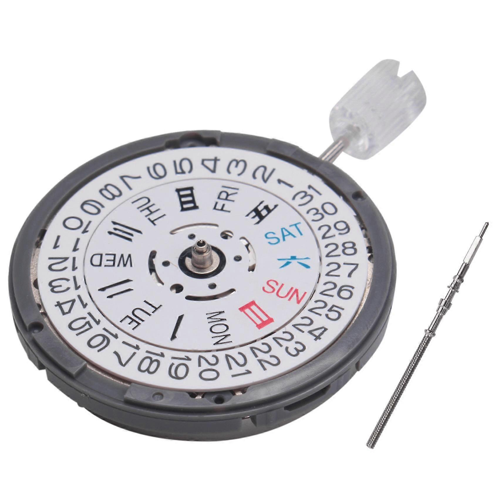 Movement Nh36 Crown At 3.8 O'clock Mechanical Watch Replacement Movt For Diver's Mod Sub 24 Jewels