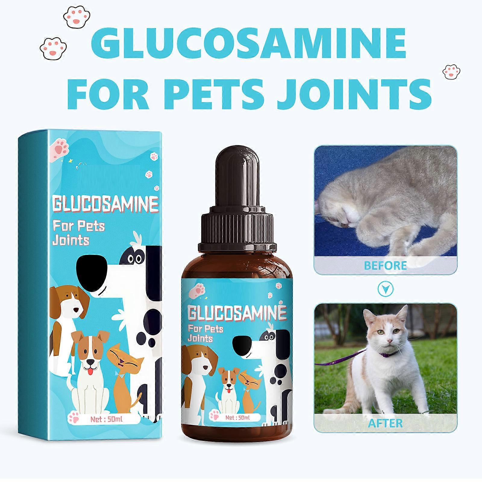 Comparer les prix de Frusde Glucosamine pour les articulations des animaux de compagnie, glucosamine pour les chiens et les chats, soulagement de la douleur pour les ar...
