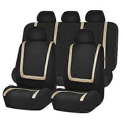 Universal-Autositzbezug 9-teiliges Set Beige
