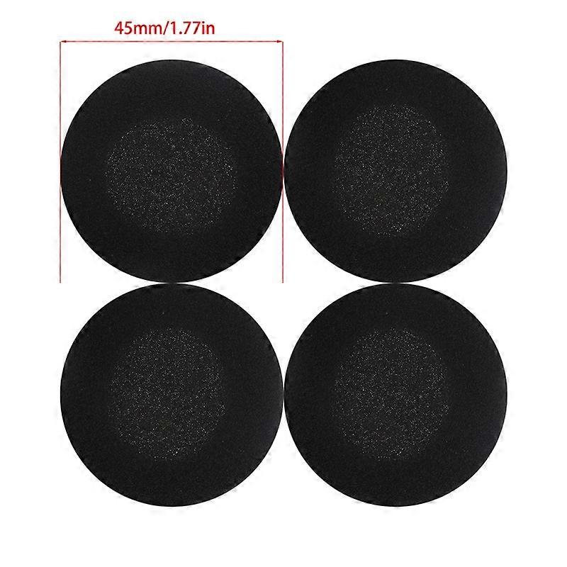 2 Pairs Replacement Soft Sponge Ear Pads Covers For Headphone Headset 45MM/60MM