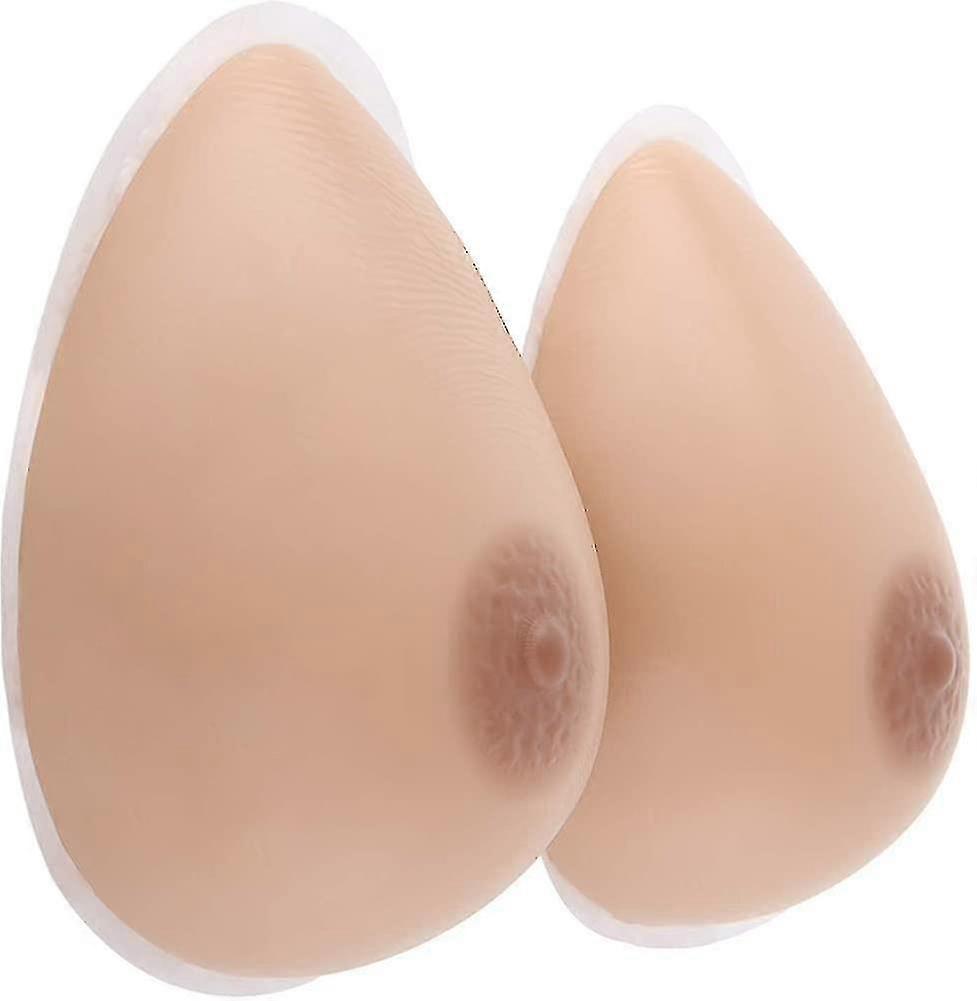 Self Adhesive Silicone Breast Forms Fake Boobs For Mastectomy Prosthesis
