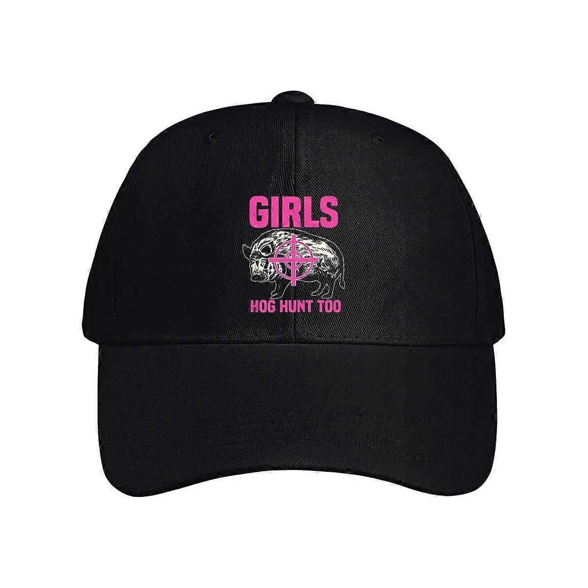 Girls Hog Hunt Too Baseball Cap