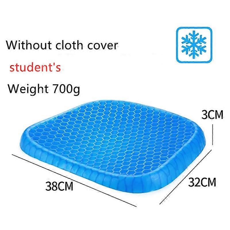 Honeycomb Gel Chair Cushion Soft Cushion Student Classroom Office Chair Cushion Car Seat Mats Summer Cool Pad Cool Breathable