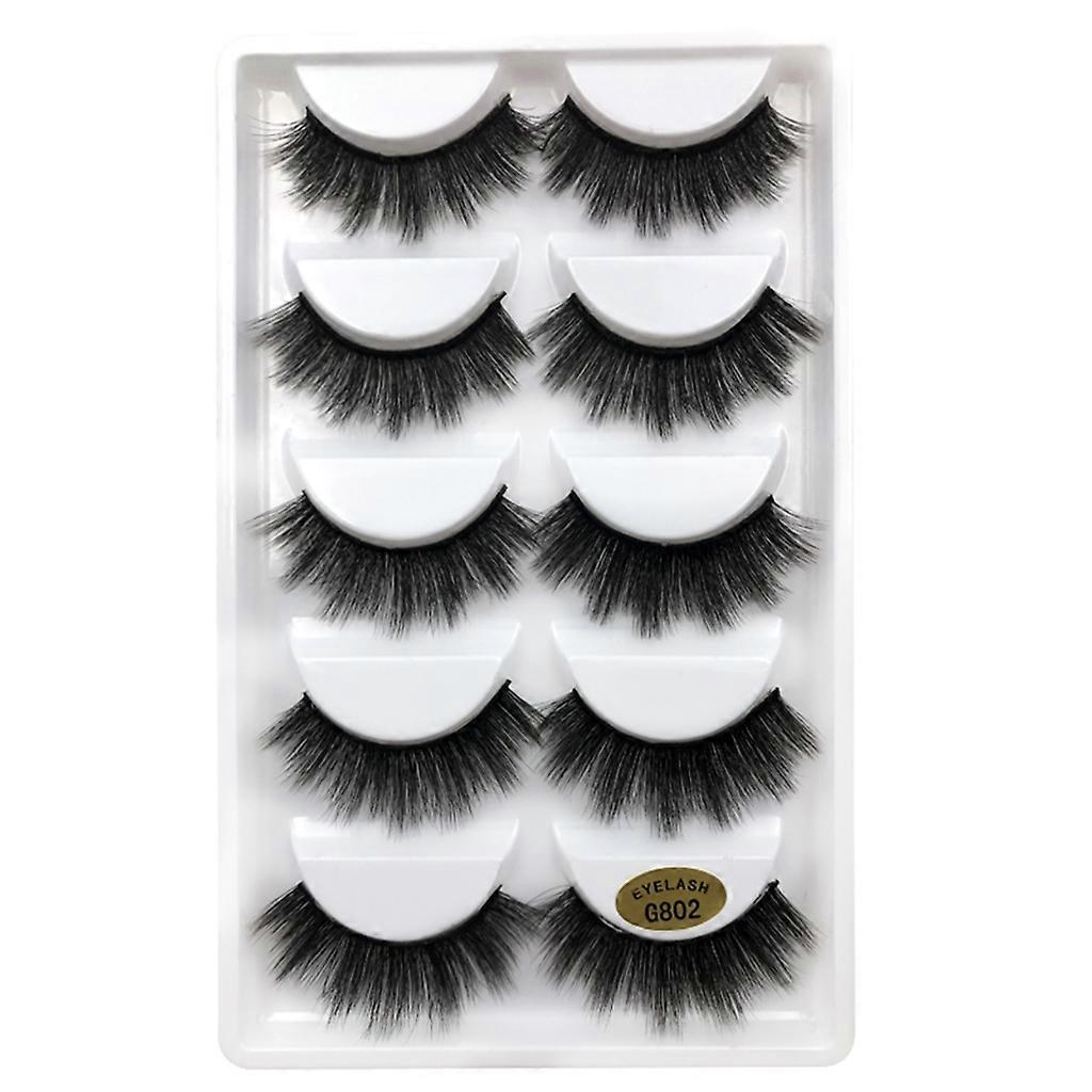Natural Fluffy-Mink Fake Eyelashes ,Layered Effect,Fluffy-Long Volume Lashes