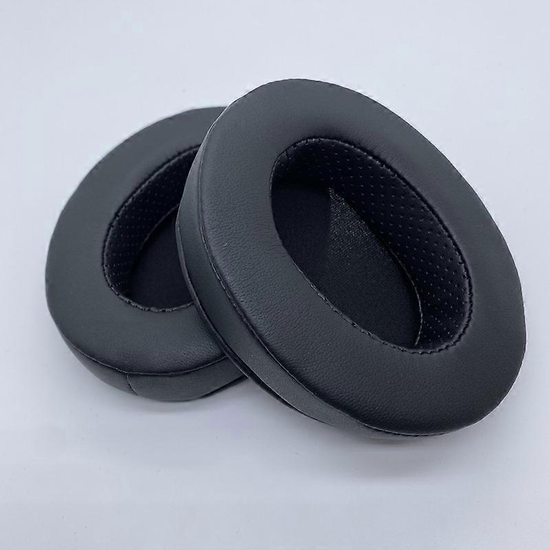 PU Leather Foam Cushion Ear Pads for Audio-Technica ATH M50X/M40X, HyperX Cloud/Flight/Alpha, SteelSeries Arctis 3/5/7/9X/Pro, Turtle Beach Stealth 42