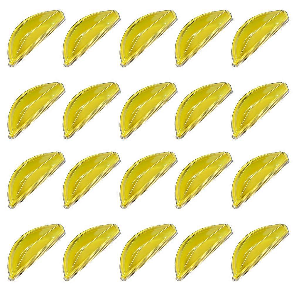 20pcs Plastic Cake Cases Transparent Lid Cases Cookie Packaging Small Cases