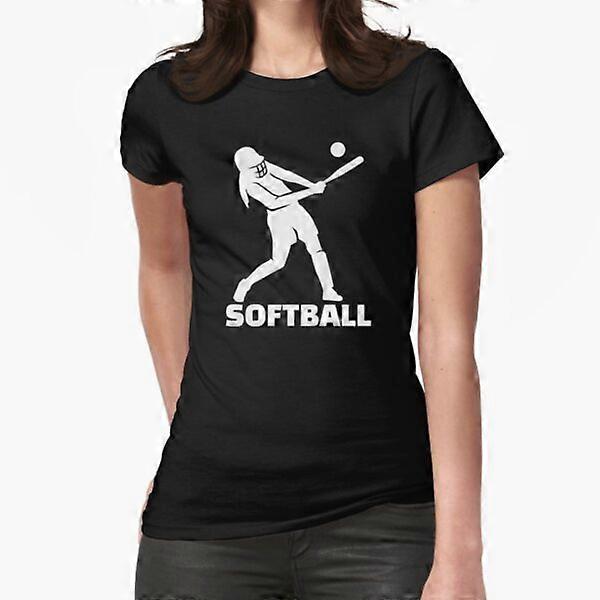 Softball Fitted T-Shirt-RK9119