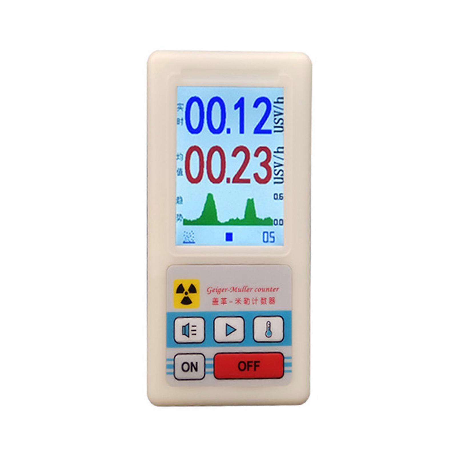 Geiger Counter Radioactive Detector Personal Dosimeter Marble Detector Meter