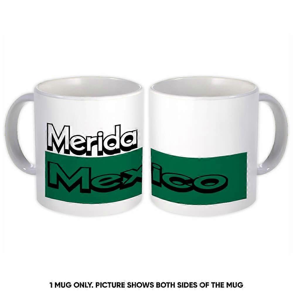 Gift Mug: Merida Mexico Rectangle