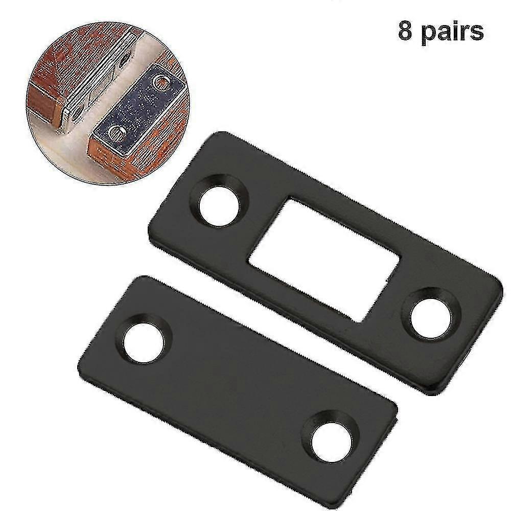 8 Pcs Ultra-thin Invisible Door Stoppers, Drawer Catch