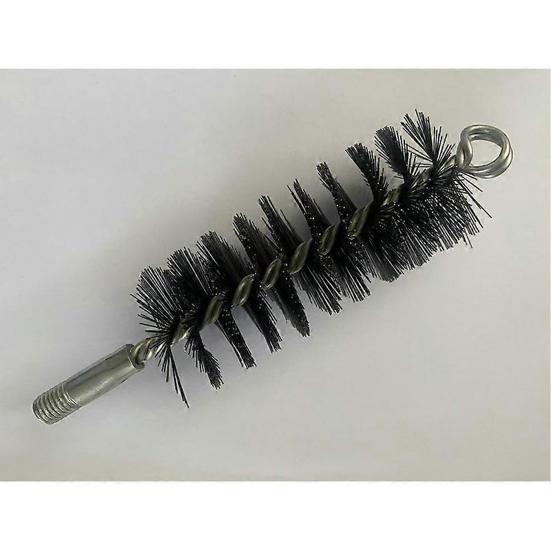 Flam-nuohousharja M12, piipun ja kiukaan harja lujaa ja kestävää terästä, sisä- ja ulkopuhdistus 60 mm
