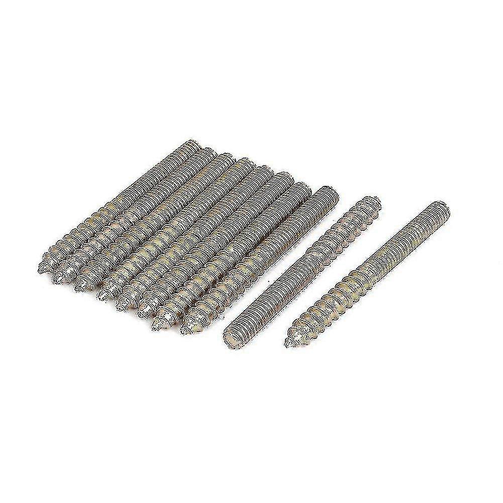 10pcs M6 X 59mm Double Ended Threaded Self Tapping Screw