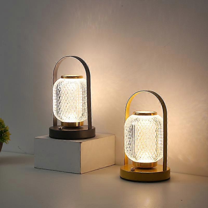 Portable Outdoor Nordic Romantic Gift Home Camping Table Atmosphere Table Light Charging Touch Camping Night Light