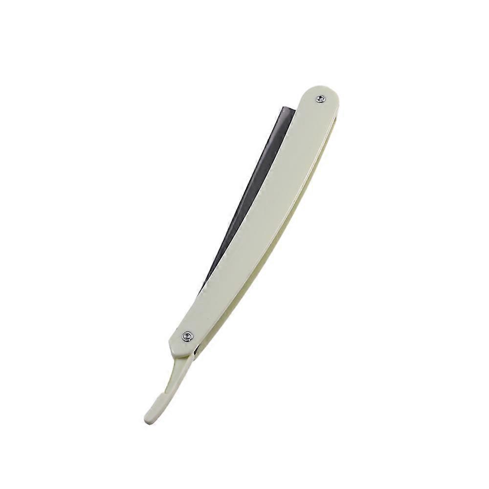 2 Colors Professional Manual Shaver Straight Edge Stainless Steel Sharp Barber Razor Shaving Beard Cutter with Blade Shaving