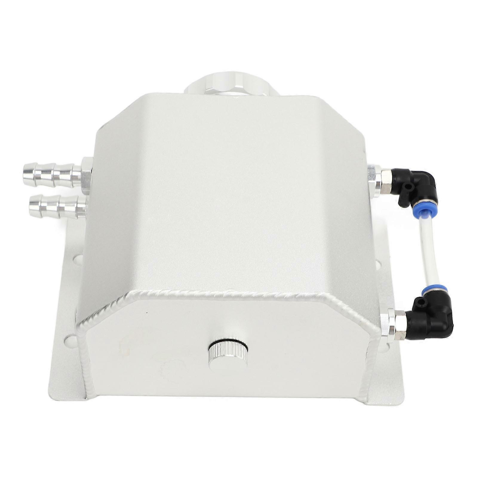 Universal Engine Coolant Expansion Tank 1L Aluminum Alloy Overflow Reservoir Bottle Tank