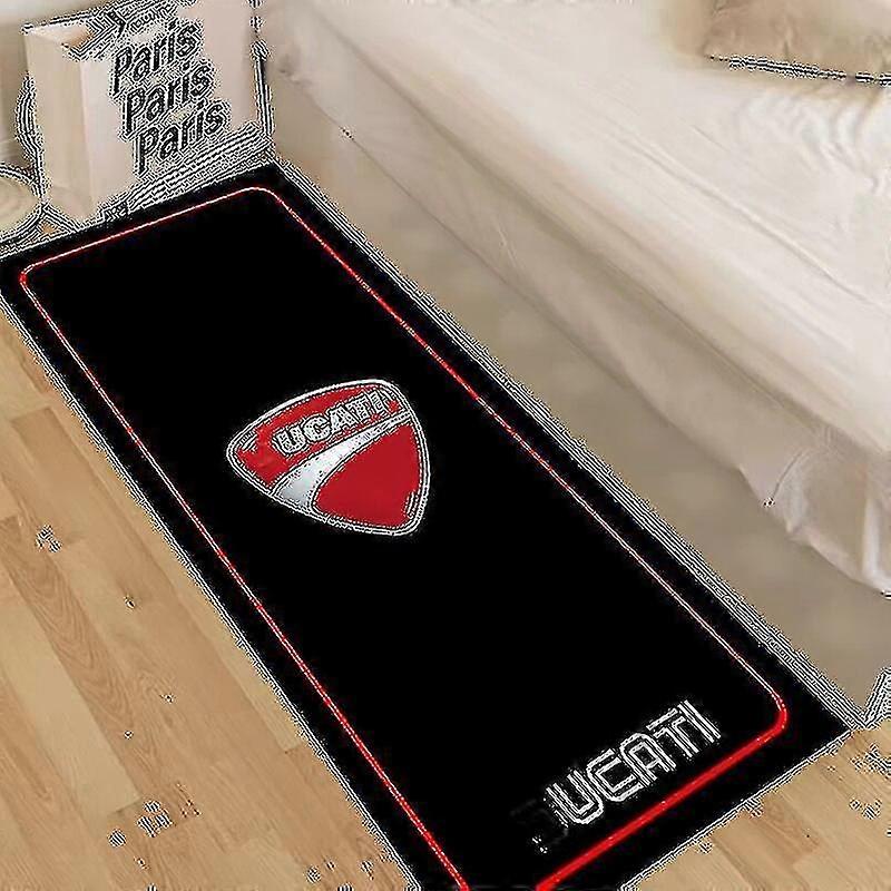 دراجة نارية عرض حصيرة المضادة للانزلاق السجاد سباق موتو السجاد لهوندا كاواساكي ياماها بي ام دبليو سوزوكي الكلمة ديكور المنزل الحصير