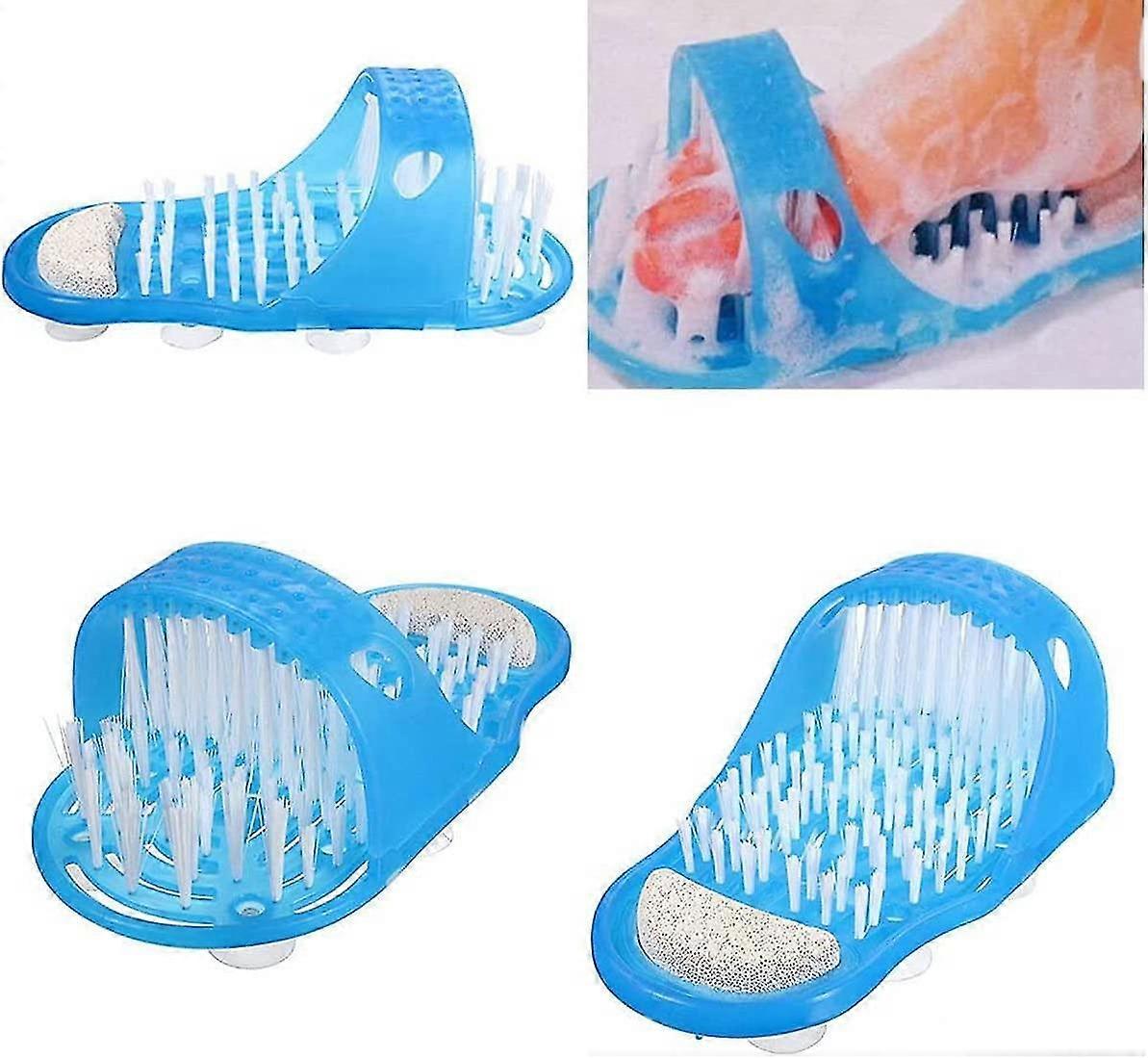 Bathroom Shower No Bending Feet Brush Foot