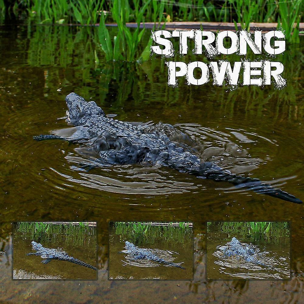Remote Control Crocodile Toy Underwater Simulation Fish Eye Luminous Toy Remote control crocodile underwater simulation
