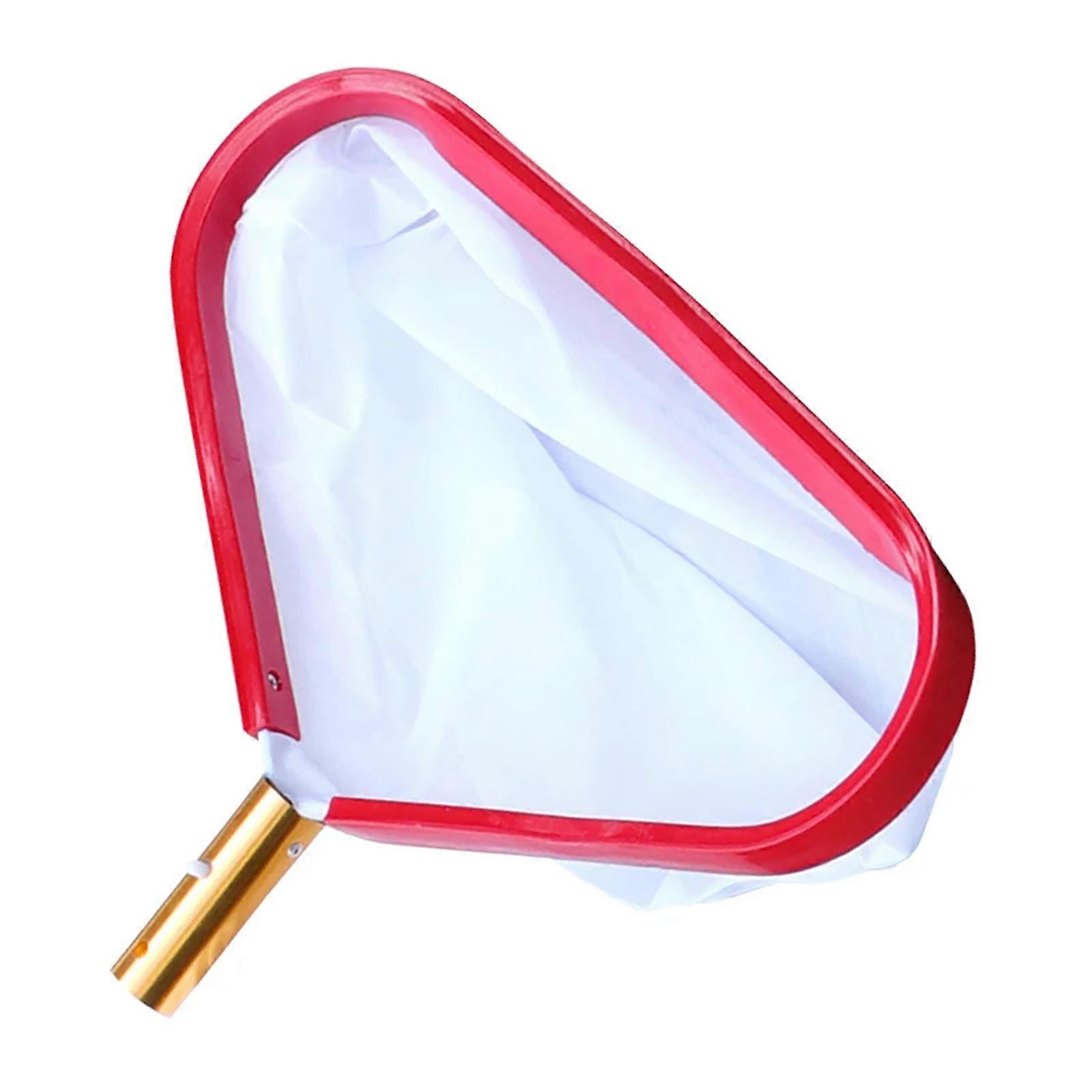 Pool Skimmer Net Fine Mesh Pool Leaf Skimmer Net for Cleaning Swimming Pool Aluminium Handle Fishing Net with Deep Mesh Design
