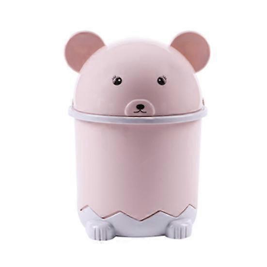 Waste Bin Large Capacity Office Use Wear-resistant Table Little Tiny Waste Basket Delicate Dust Container Easy to Clean