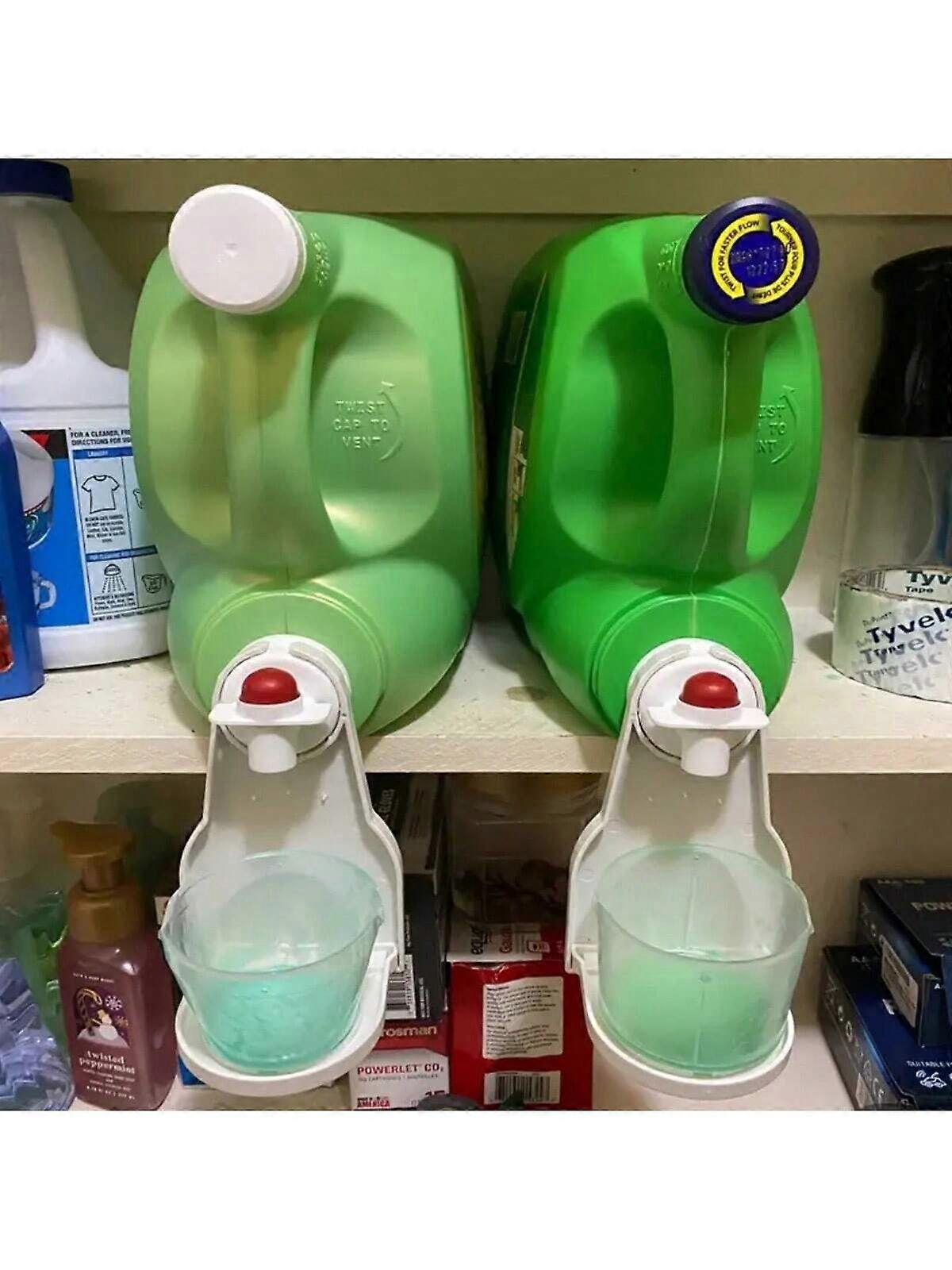 1 قطعة حامل أكواب منظفات الغسيل ، موزع ، مقاطع ، منظم ، مستلزمات منزلية